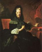 Hyacinthe Rigaud Marie d'Orleans, Duchess of Nemours France oil painting artist